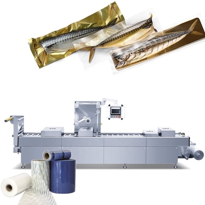 Fischmeeresfrüchtevakuum-thermoforming Verpackungsmaschine-Wurstkäse-Fleischverpackungs-Maschine maquina empaquetadora Al vacio